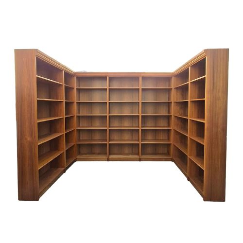 Wooden shelving