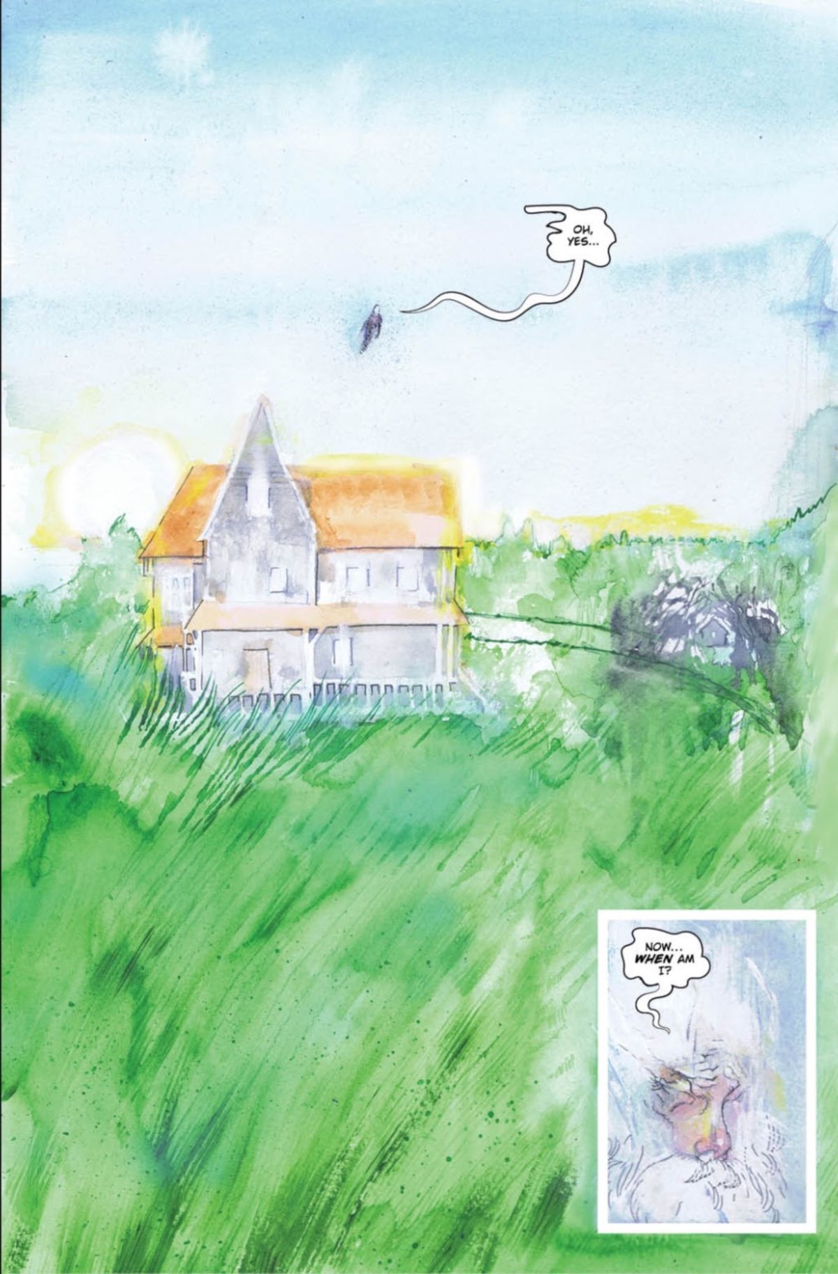 Colonel Weird and Little Andromeda #1 page