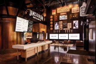 Jim Beam bar