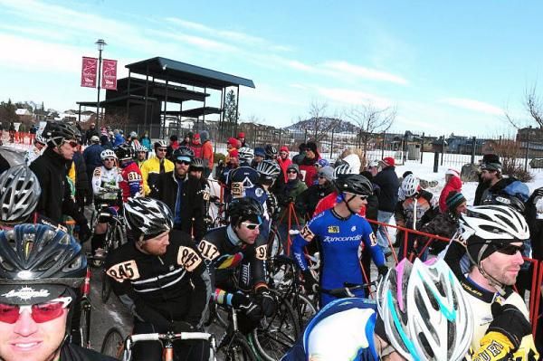 The singlespeed field was huge today with 131 racers.