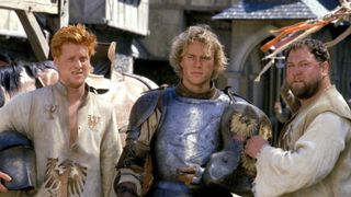 Alan Tudyk, Heath Ledger and Mark Addy in A Knight's Tale