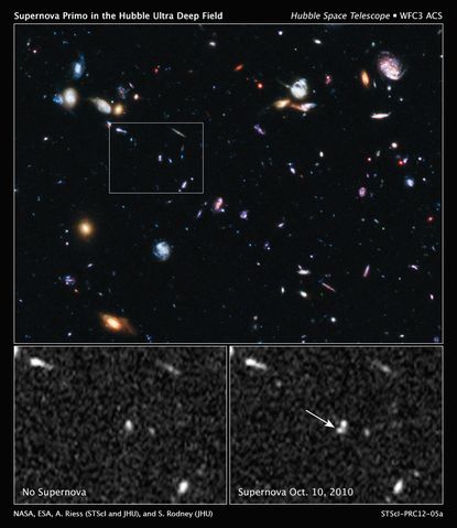 nasa hubble supernova snprimo