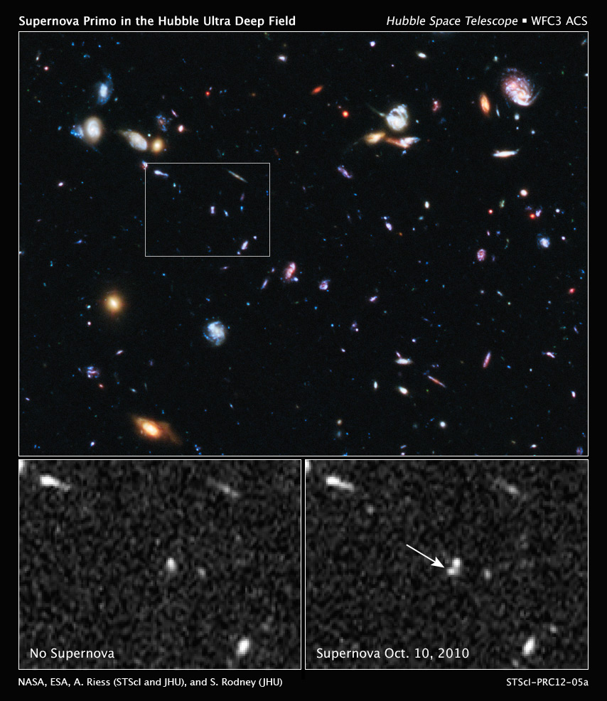 nasa hubble supernova snprimo