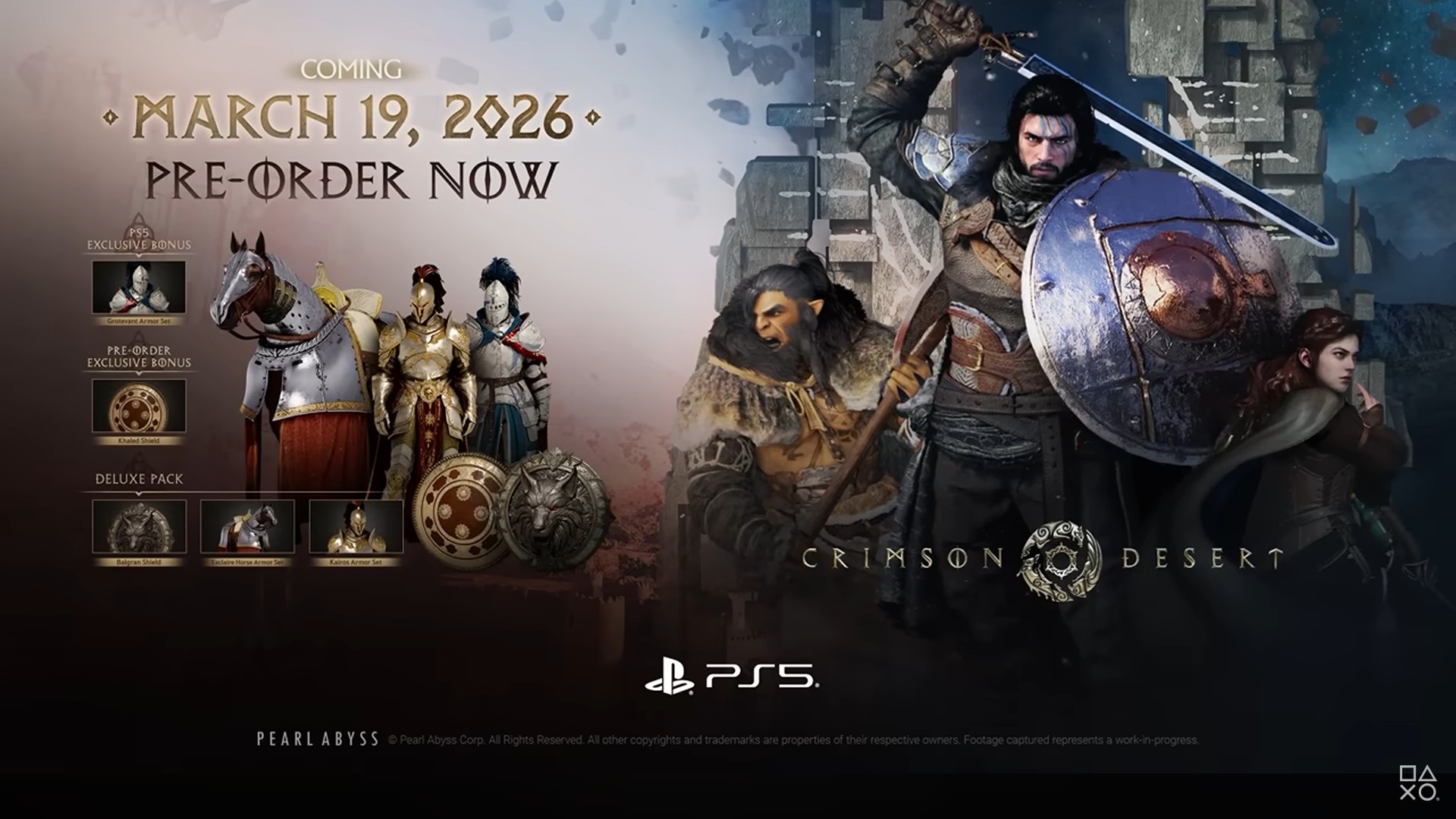 Crimson Desert pre order details