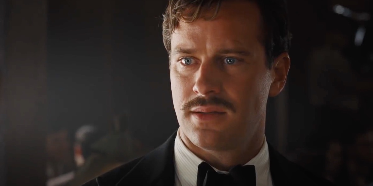 Armie Hammer in Death on the Nile