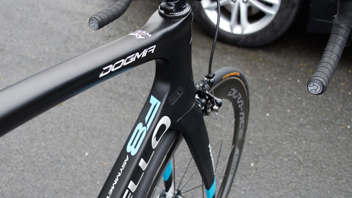 Ian Stannard uses a 57.5cm frame