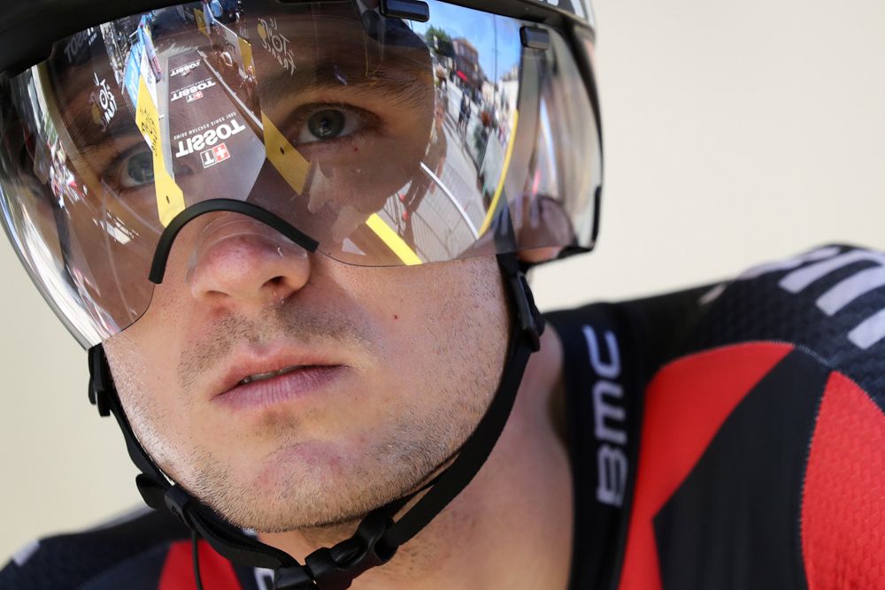 Tejay van Garderen in the start house.