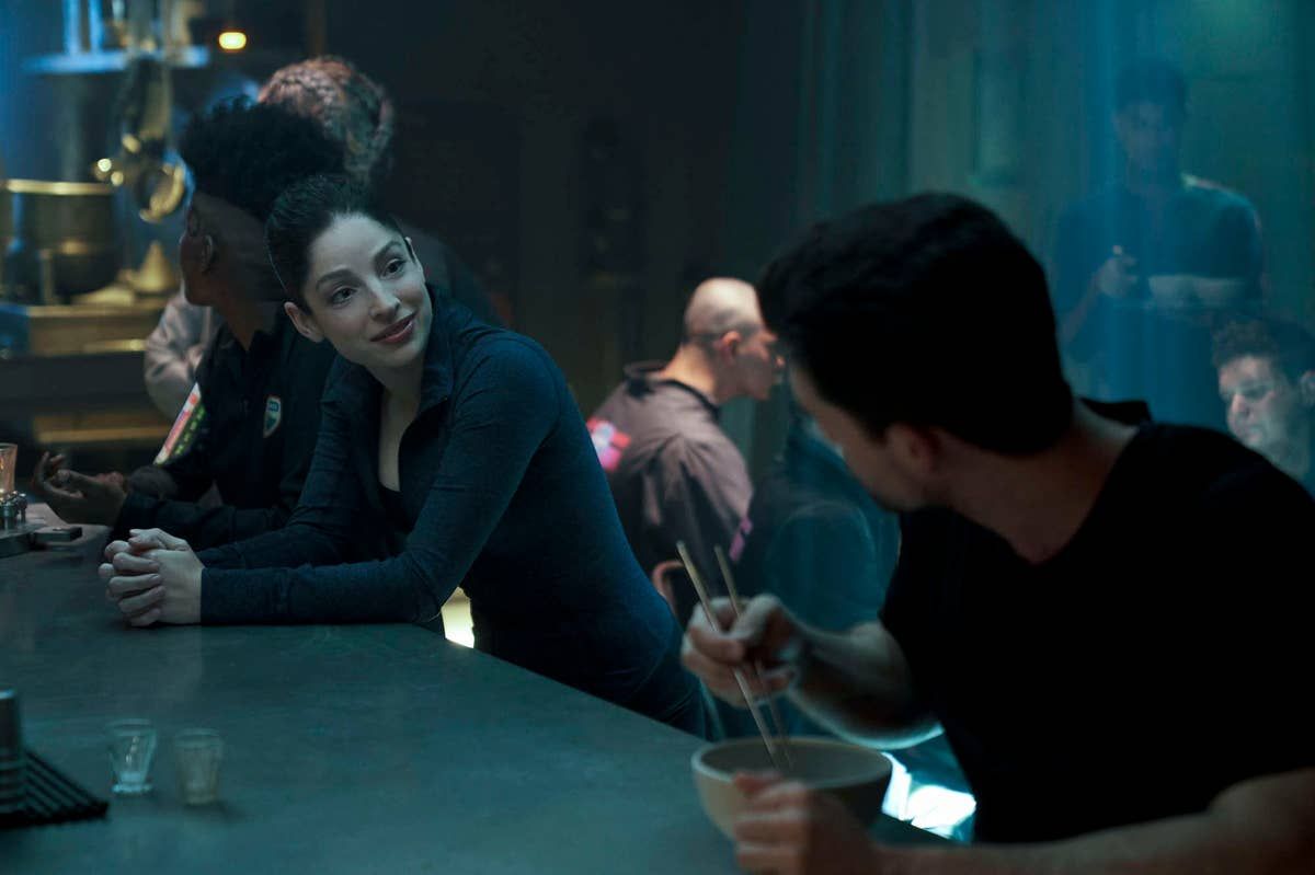 A scene from "The Expanse" season 5 on Amazon Prime.