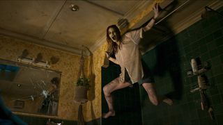 Alyssa Sutherland as deadite Ellie in Evil Dead Rise