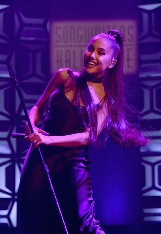 Ariana Grande Flashes Her Engagement Ring