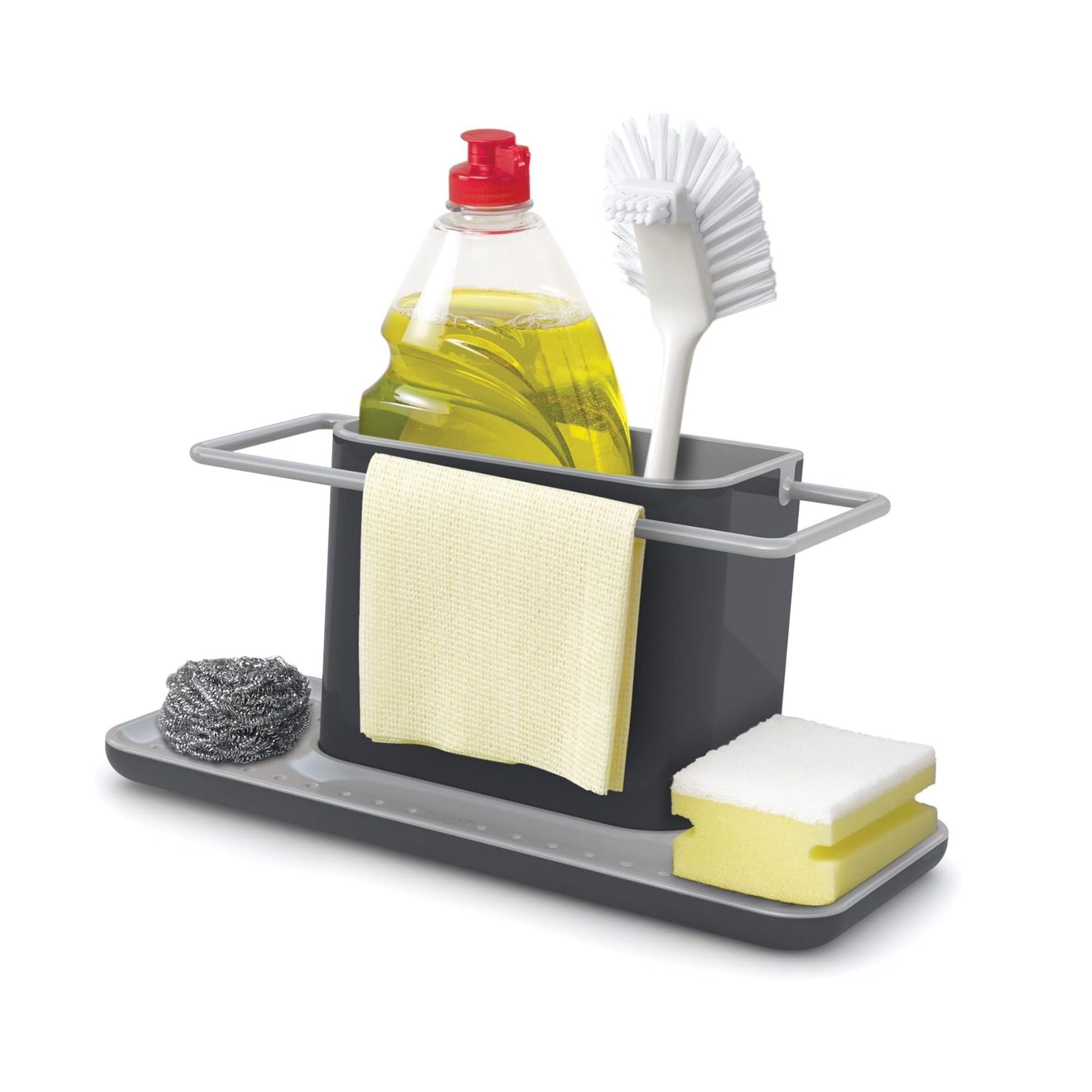 Caddy Large Grey Kitchen Sink Tidy