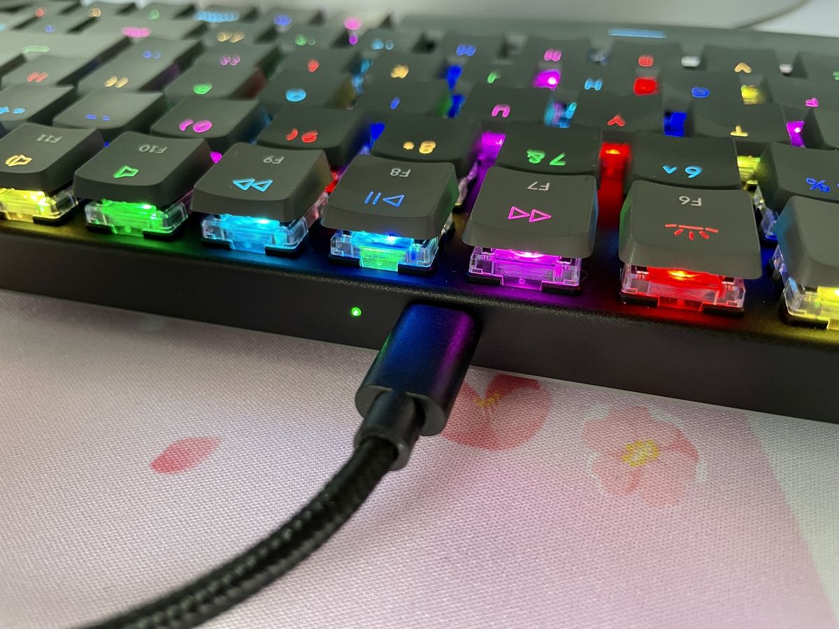 Keychron K3 Cable Plugged
