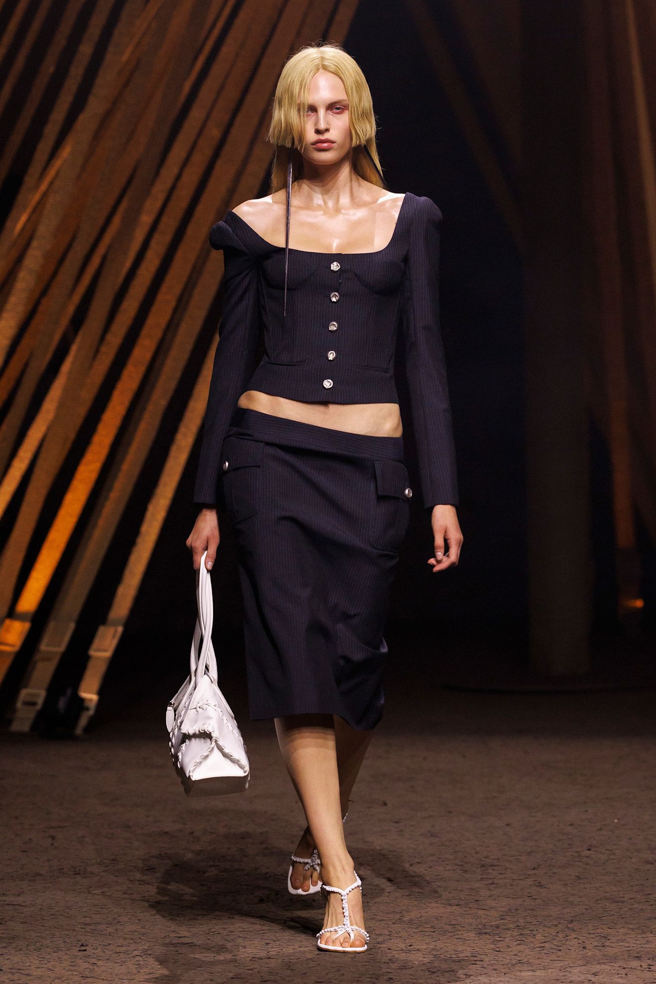 An Alexander McQueen model