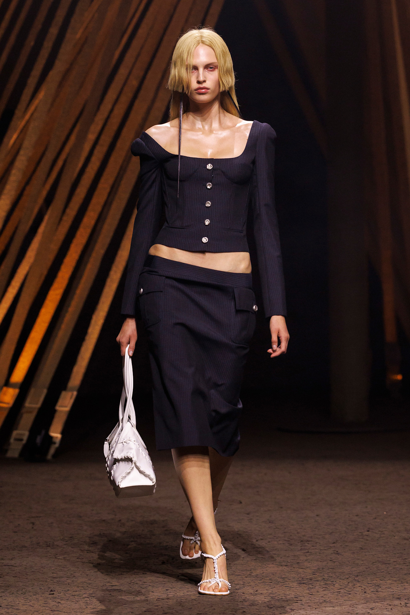 An Alexander McQueen model