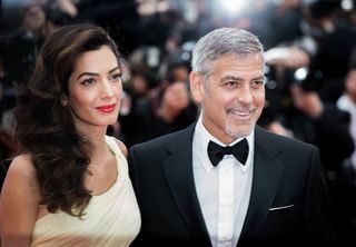 George and Amal Clooney in Cannes, France in 2016