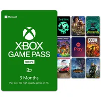 PC Game Pass (3 Month Membership) | $30 $24.29 at AmazonSave 19% -