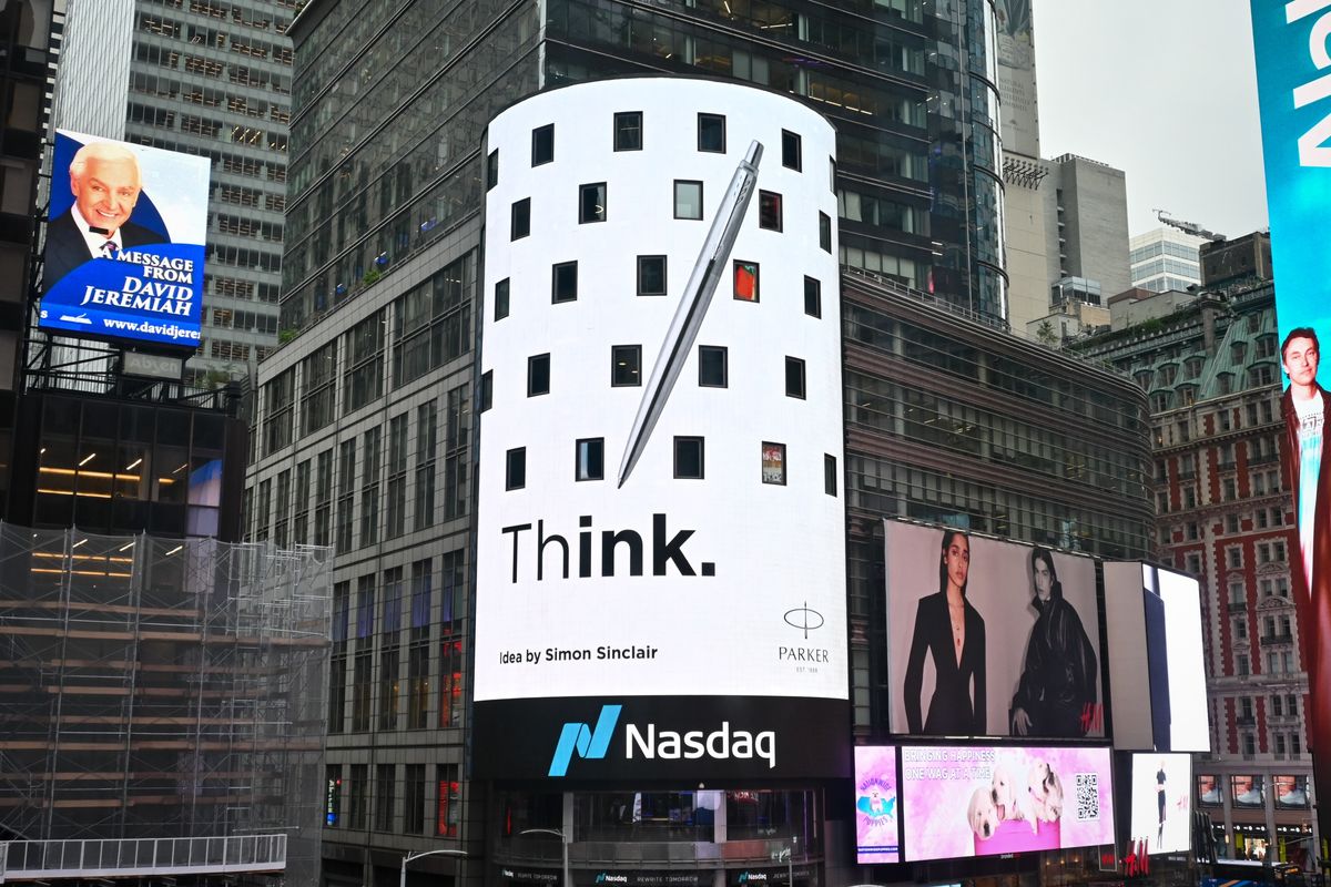 Parker Pen billboard
