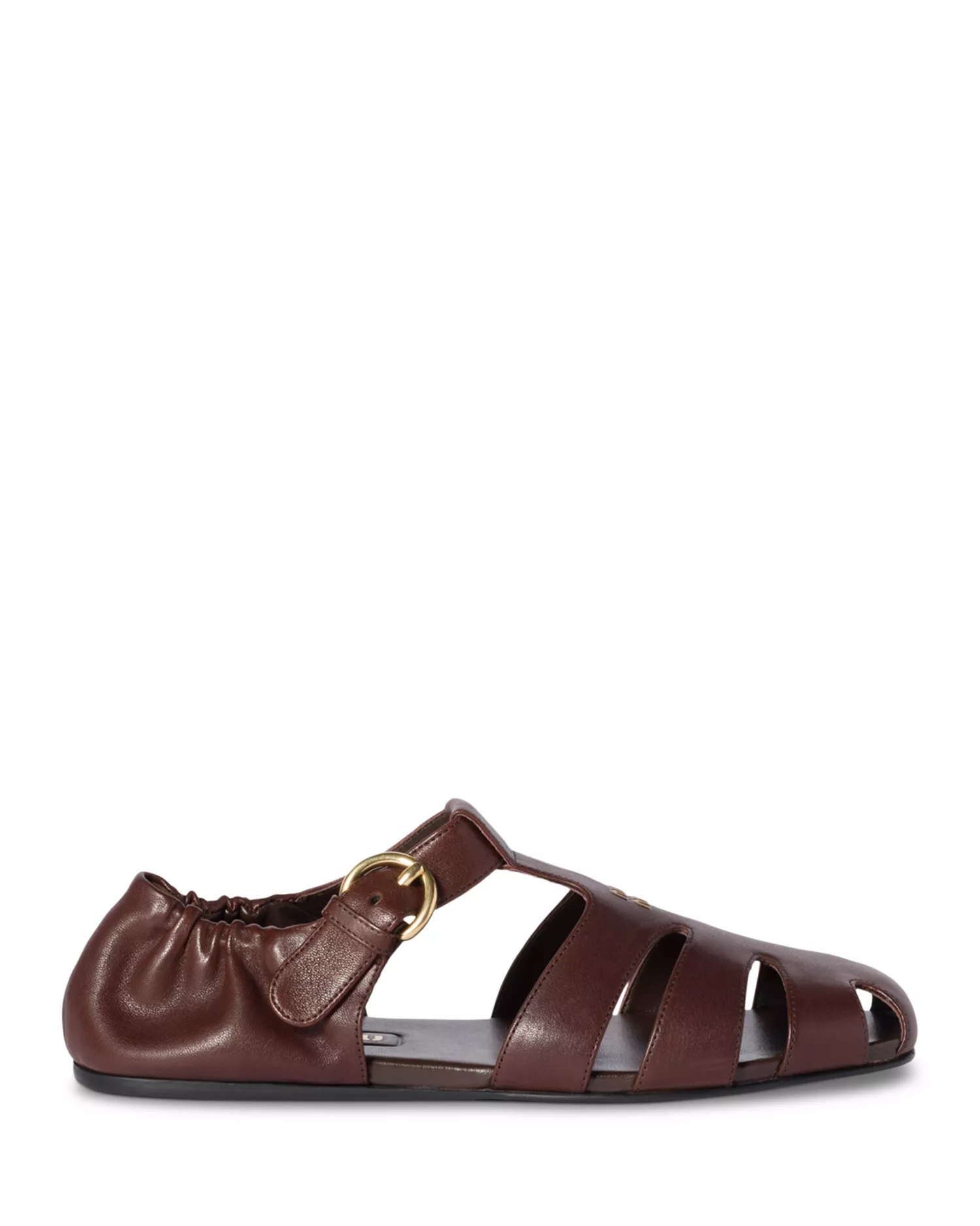 Miu Miu, Leather Fisherman Sandals