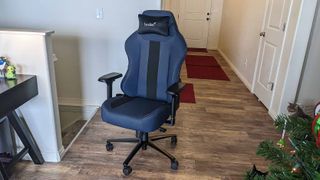 Boulies Master Series gaming chair in living room