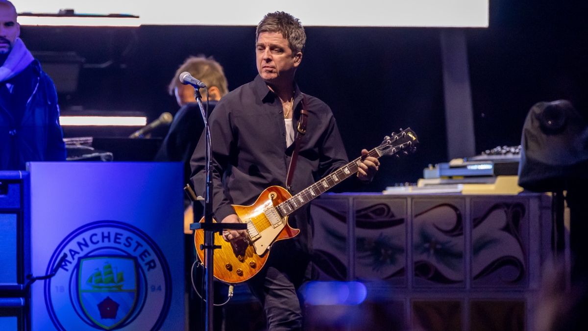 Noel Gallagher performs during the Oasis Live &amp;rsquo;25 world tour at MetLife Stadium on August 31, 2025 in East Rutherford, New Jersey.
