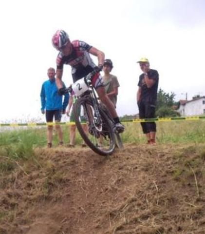 Carlos Coloma (Wildwolf-Trek) on his way to second place