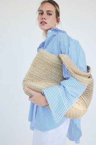 H&M, Straw Shopper