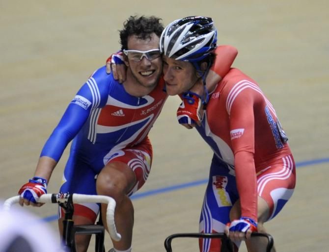 On track with Bradley Wiggins at the 2008 World Championships