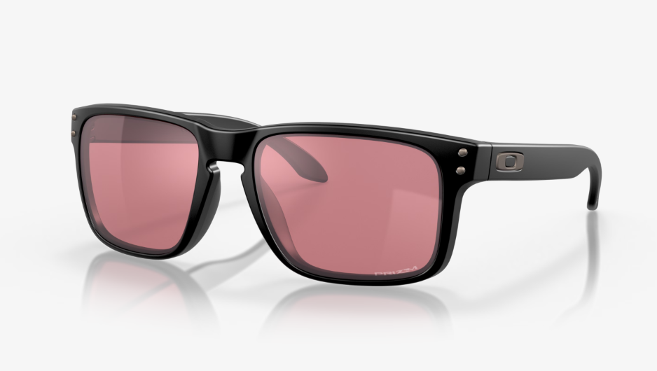 Oakley sunglasses with a red lens