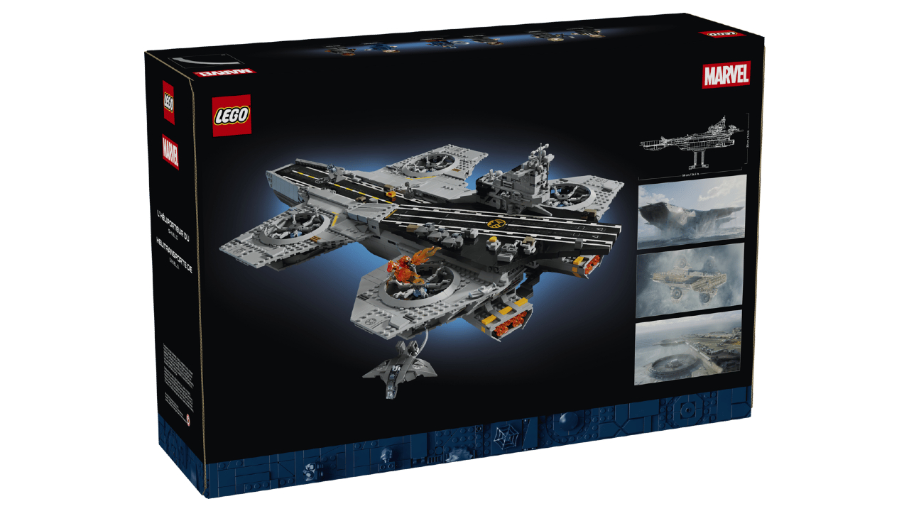 The LEGO Avengers Hellicarrier set