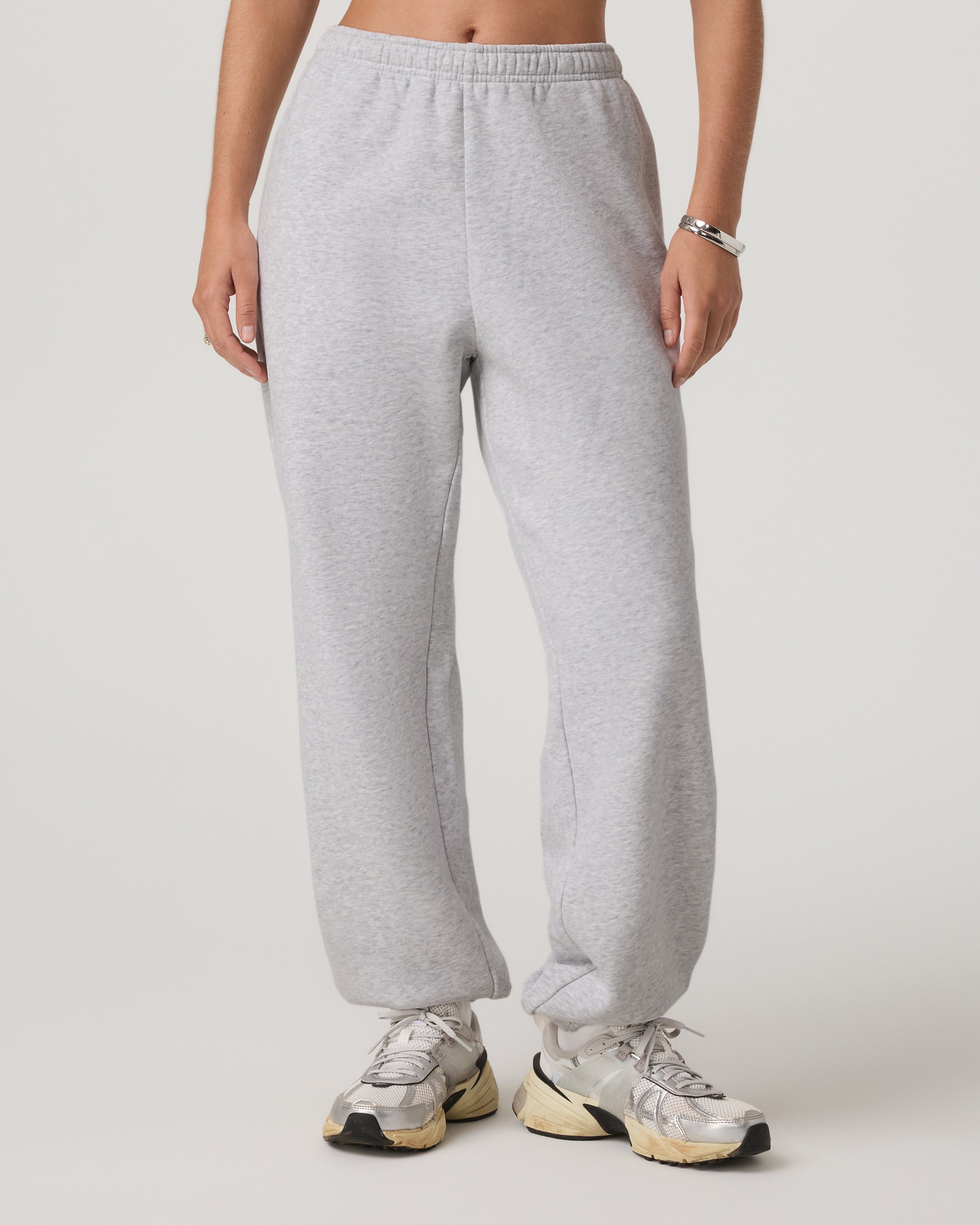 Restore Classic Sweatpant - Pale Grey Heather - Xxs