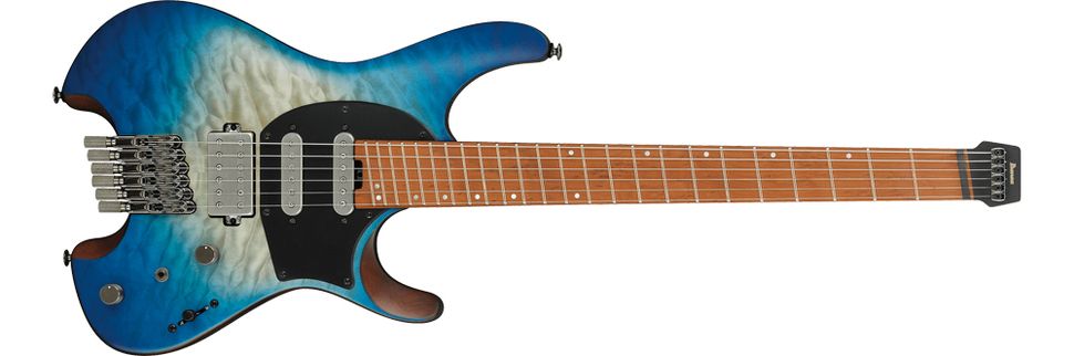 Ichika Nitos First Ever Signature Model Headlines Ibanezs All New Quest Headless Guitar Range