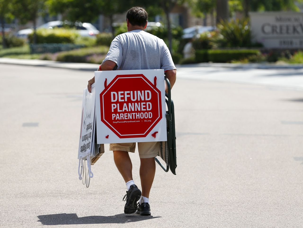 Anti-abortion protest.