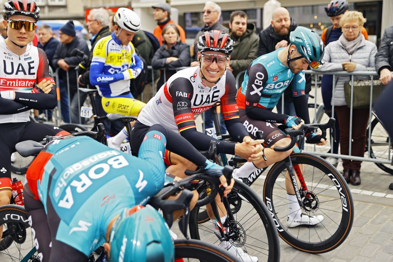 Danilith Nokere Koerse 2022 76th Edition Deinze and Nokere 1898 km 16032022 Pascal Ackermann GER UAE Team Emirates Photo Jan De MeuleneirPNSprintCyclingAgency2022