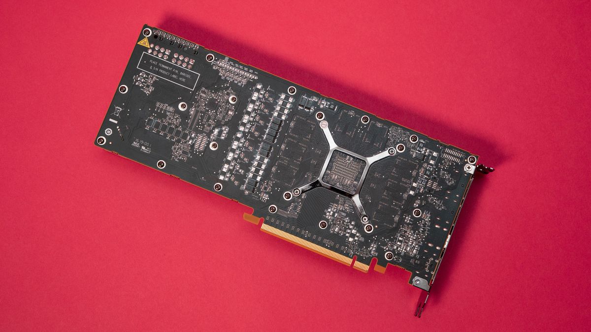 AMD Radeon RX 5700 backplate