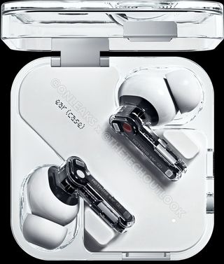 Image of the Nothing Ear 3 earbuds in a white case