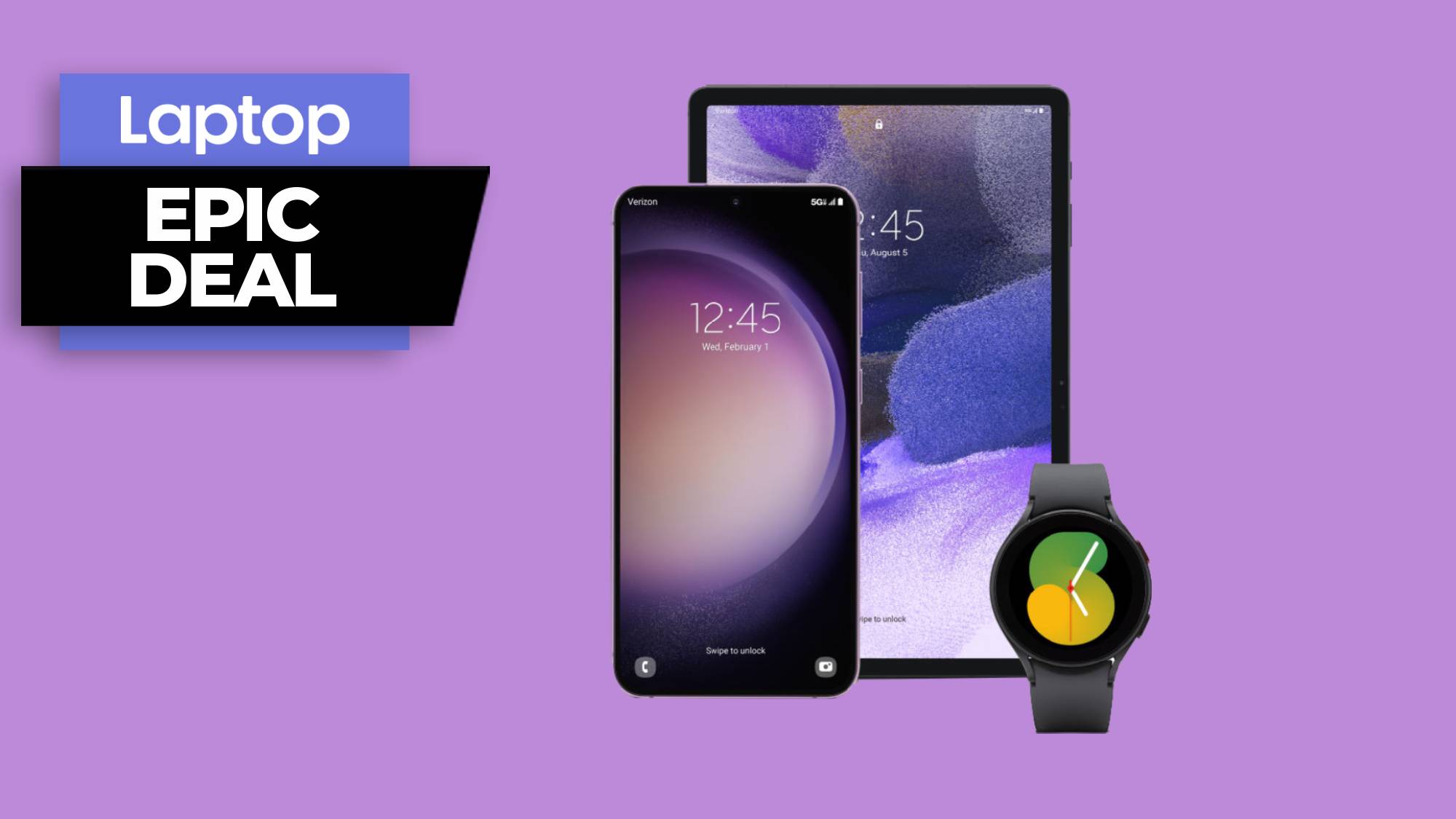 Samsung phone best sale and free watch