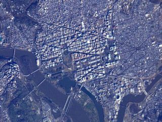 National Mall From Orbit