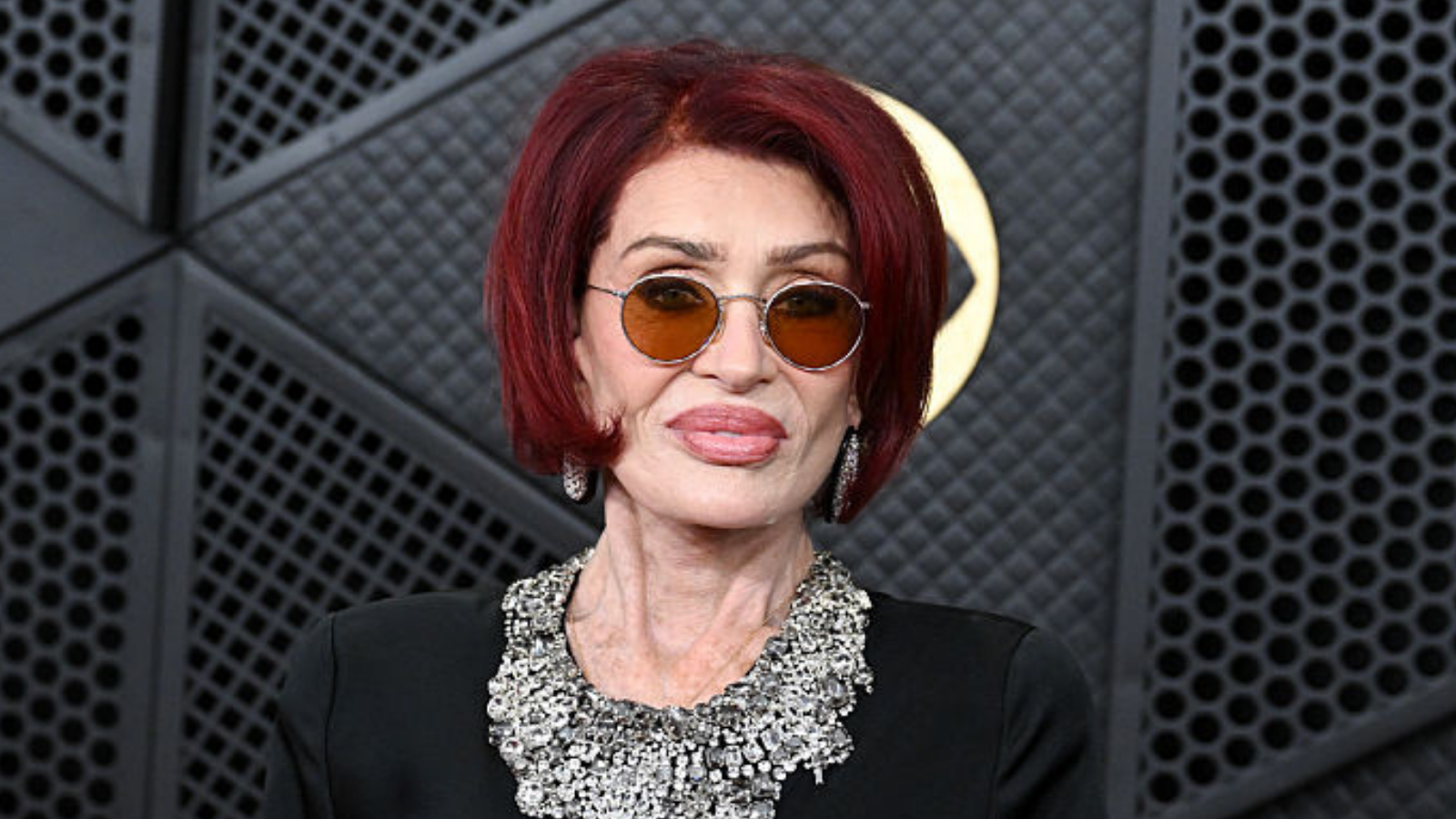 Sharon Osbourne at the 68th GRAMMY Awards held at the Crypto.com Arena on February 01, 2026 in Los Angeles, California.