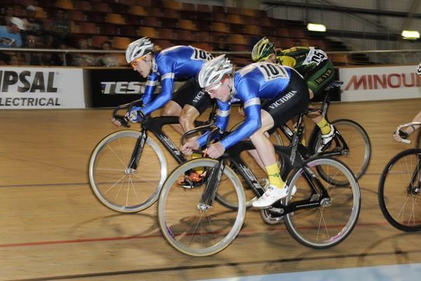 The Future Stars Under 17 riders were one of the attractions on the night.