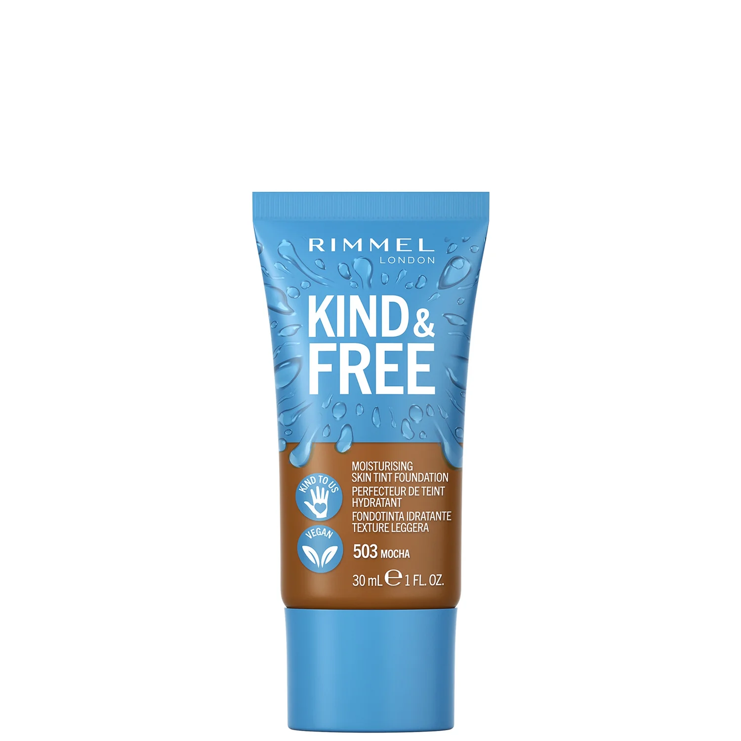 Rimmel Kind and Free Skin Tint Moisturising Foundation 30ml (various Shades)