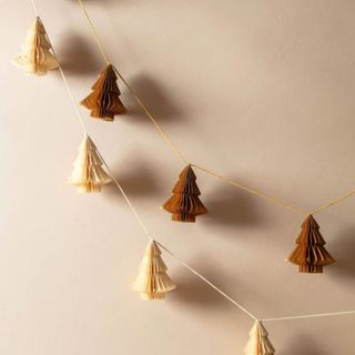 Handmade Tree Paper Garland