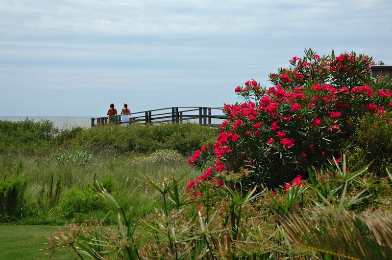 Kiawah Island walkway to beach