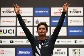 Edmondston and Stewart continue New Zealand success at Cambridge Track World Cup