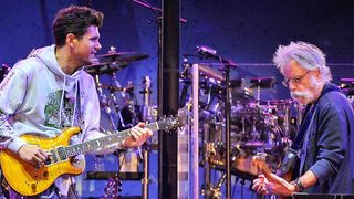 John Mayer and Bob Weir perform with Dead & Company in 2017. In Montana, on Monday night, the setting was a lot more intimate 
