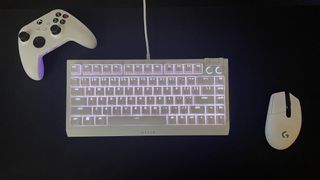 The Razer BlackWidow V4 75% gaming keyboard
