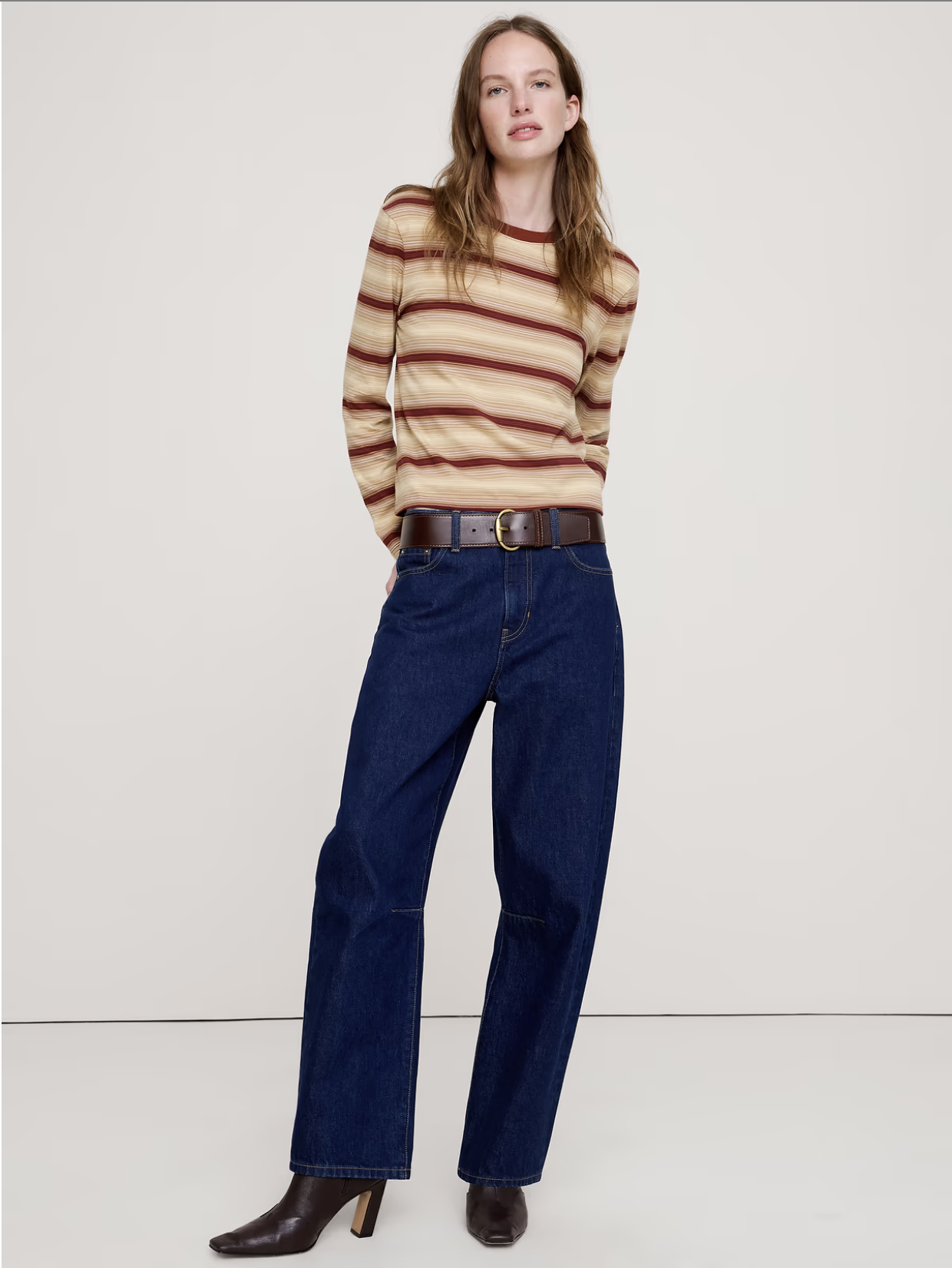 Banana Republic, Vintage Cotton Long-Sleeve T-Shirt