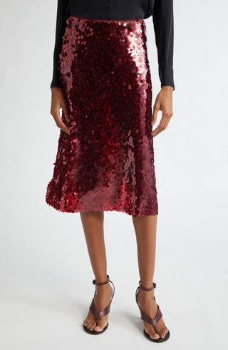 Paillettes Sequin Skirt