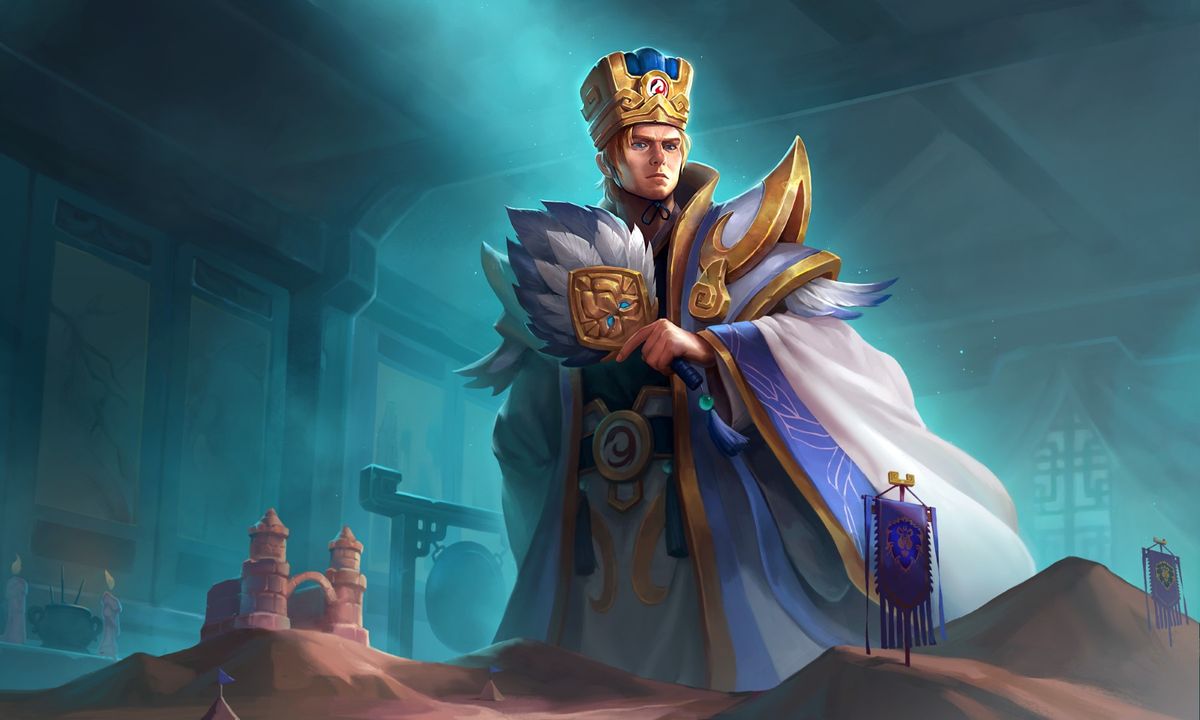 Hearthstone Three Kingdoms hero portrait