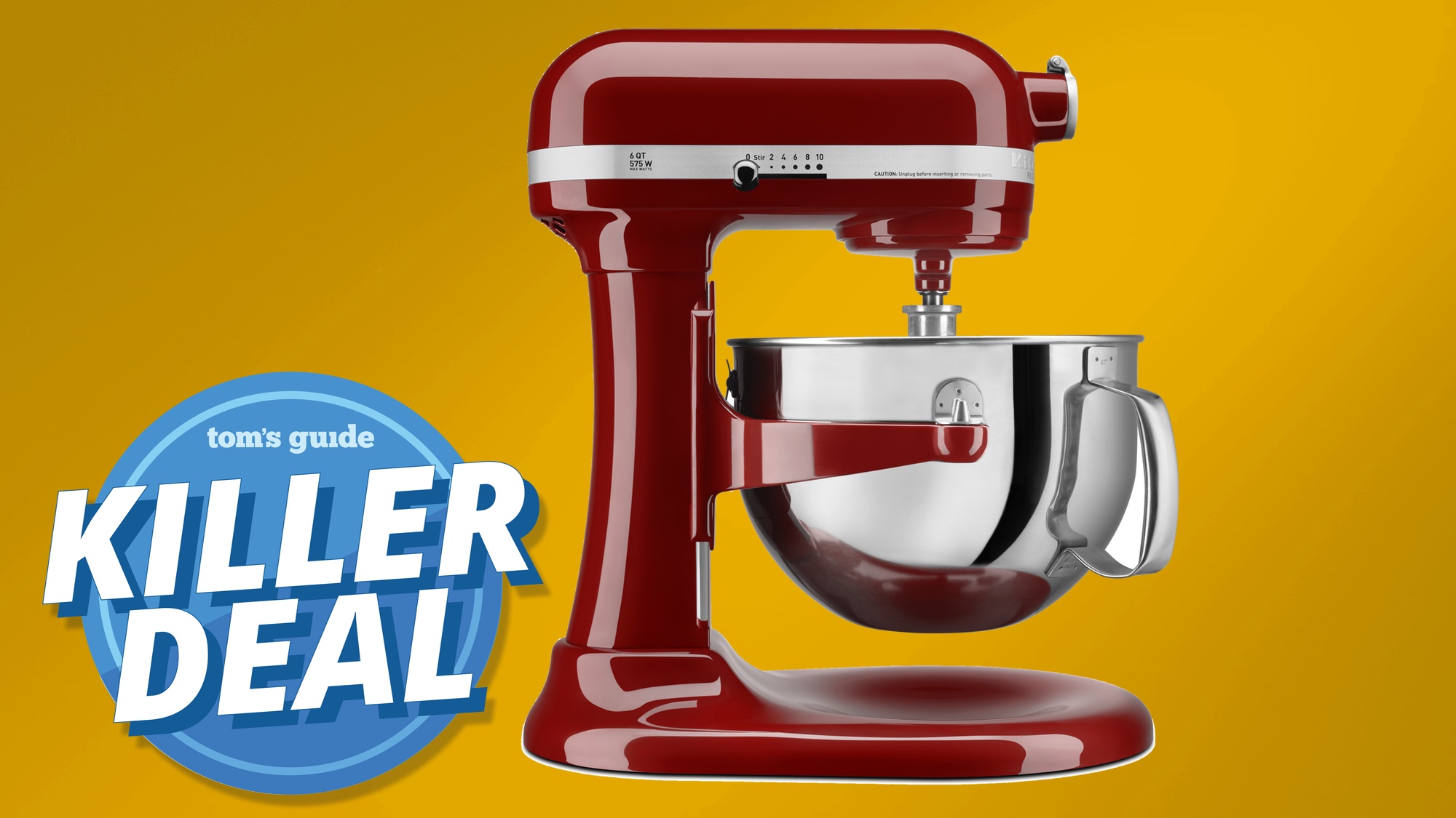 My favorite KitchenAid mixer is now 44 off for Black Friday Tom's Guide