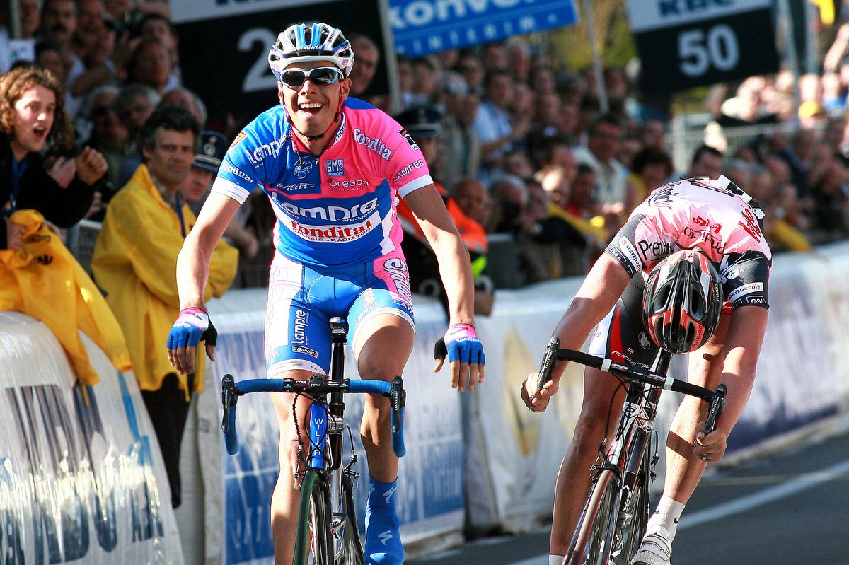 Alessandro Ballan took the win for Lampre back in 2007